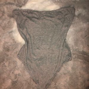 Forever 21 Strapless Bodysuit